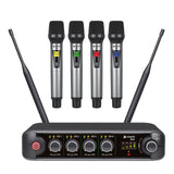 Chord XU4 Quad Handheld UHF Wireless Microphone System 1