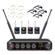 Chord XU4 Quad Lavalier/Headset UHF Wireless Microphone System 1