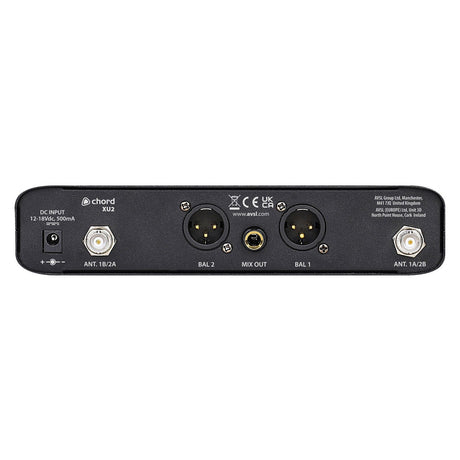 Chord XU2 Dual Lavalier/Headset UHF Wireless Microphone System 2