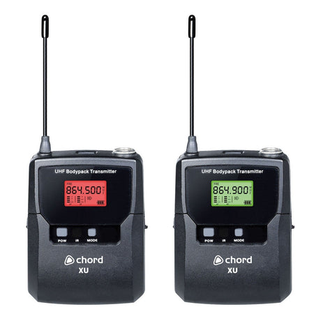 Chord XU2 Dual Lavalier/Headset UHF Wireless Microphone System 5