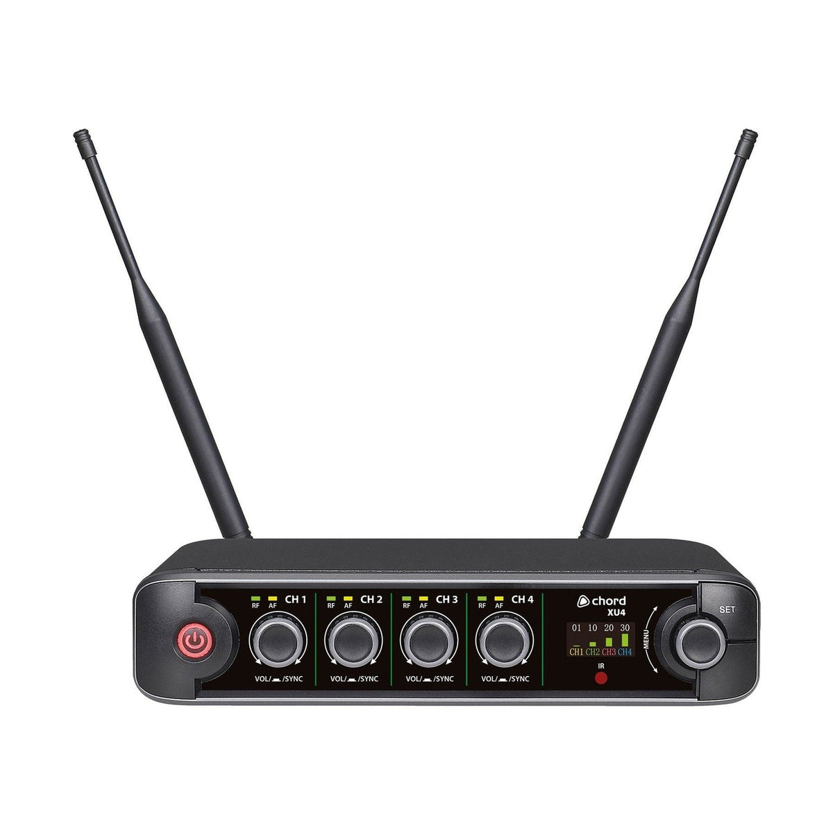 Chord XU4 Quad Lavalier/Headset UHF Wireless Microphone System 2