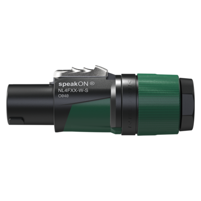 Neutrik NL4FXX-W-S 4-Pole speakON Connector Plug 1