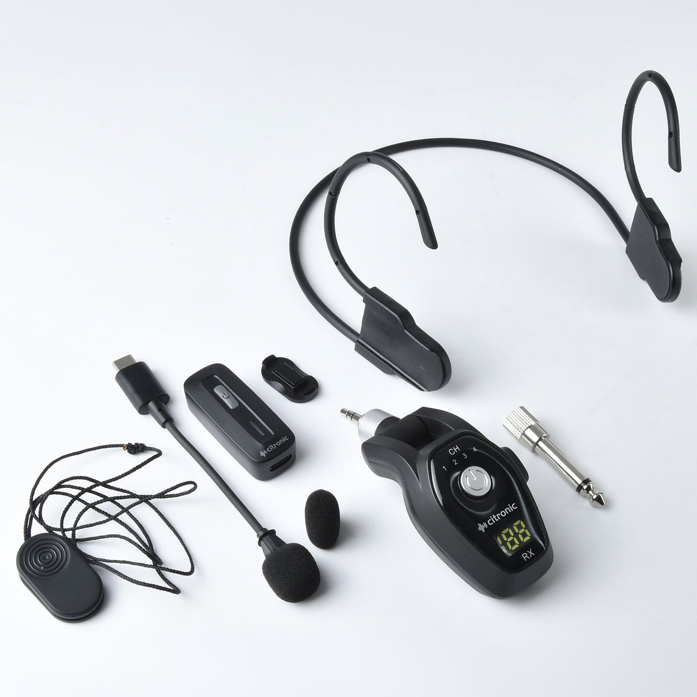 Citronic NL24 Wireless Lavalier / Neckband 2.4G Microphone System
