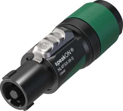 Neutrik NL4FXX-W-S 4-Pole speakON Connector Plug 3