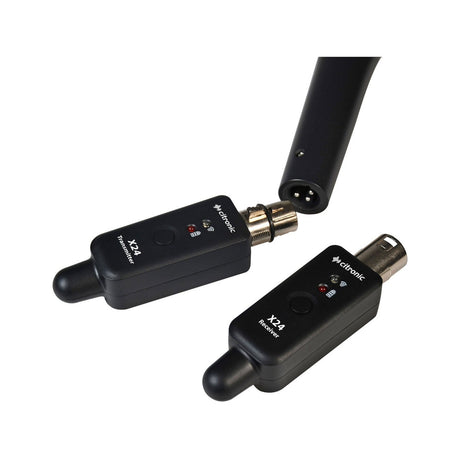 QTX X24 Wireless XLR Transmitter & Receiver Set 2