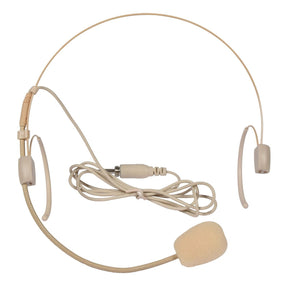 Chord FCN-35 Discreet Neckband Headset Microphone, Cardioid, Beige 1