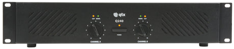QTX Q240 2 x 120W Stereo Power Amplifier 1