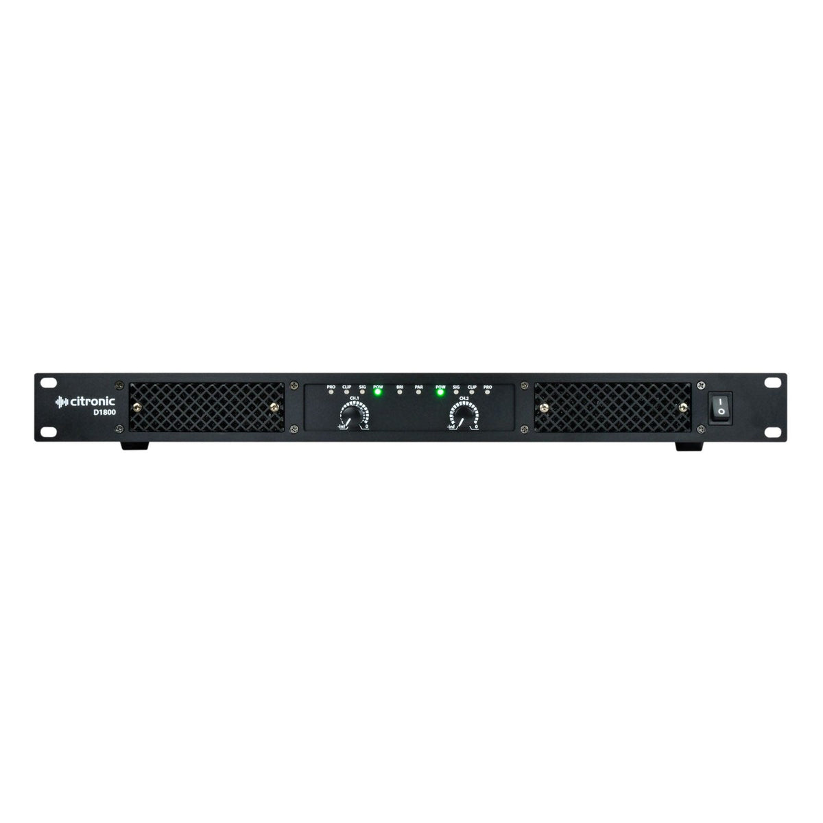 Citronic D1800 2 x 900W Class-D Power Amplifier 4-8 Ohms 1