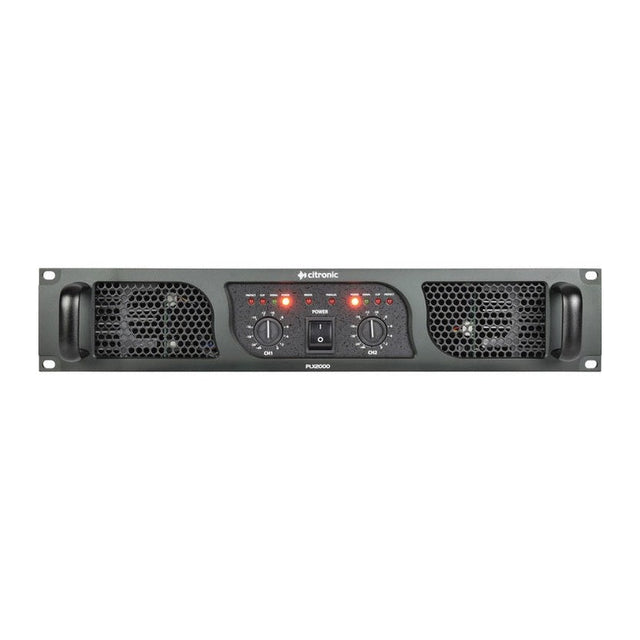Citronic PLX2000 2-Channel Power Amplifier - 2 x 1000W @ 2Ω 1