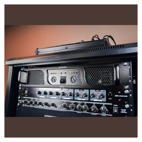 Citronic PLX2000 2-Channel Power Amplifier - 2 x 1000W @ 2Ω 5