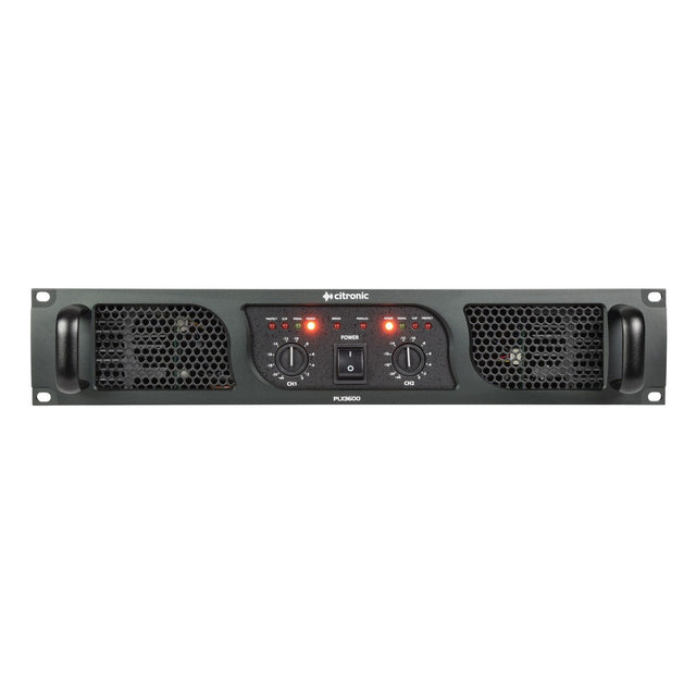 Citronic PLX3600 2-Channel Power Amplifier - 2 x 1800W @ 2Ω 1