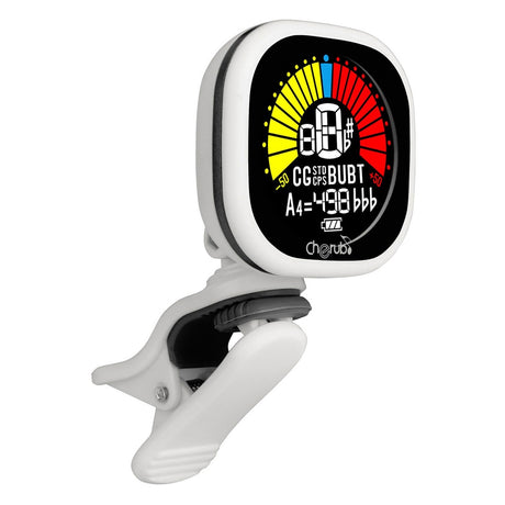 Cherub WST-675 LiPo CAB Clip-On Tuner White 3