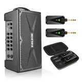 NUX Busking 200FR Portable PA System with B-5RC Wireless Guitar System