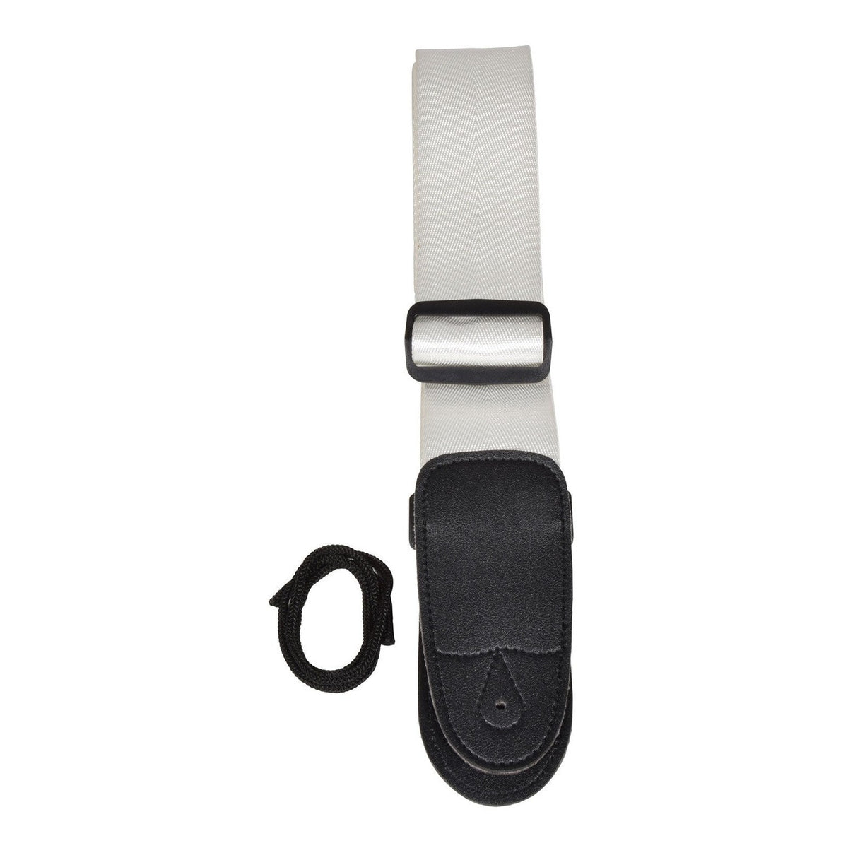 Chord Nylon Webbing Guitar Strap - White 1