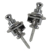Chord SL2 Strap Locks for Guitar - Set of 2 Black or Chrome 7