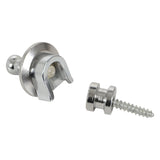 Chord SL2 Strap Locks for Guitar - Set of 2 Black or Chrome 2