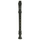 Chord Descant Baroque Recorder — Key Of C, ABS Plastic, Black