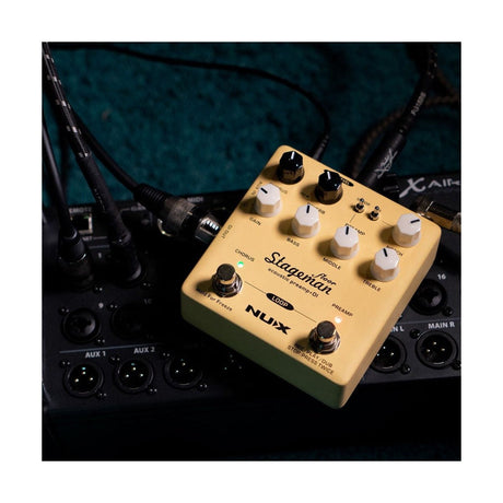 NUX Stageman Floor Acoustic Preamp DI Pedal 4