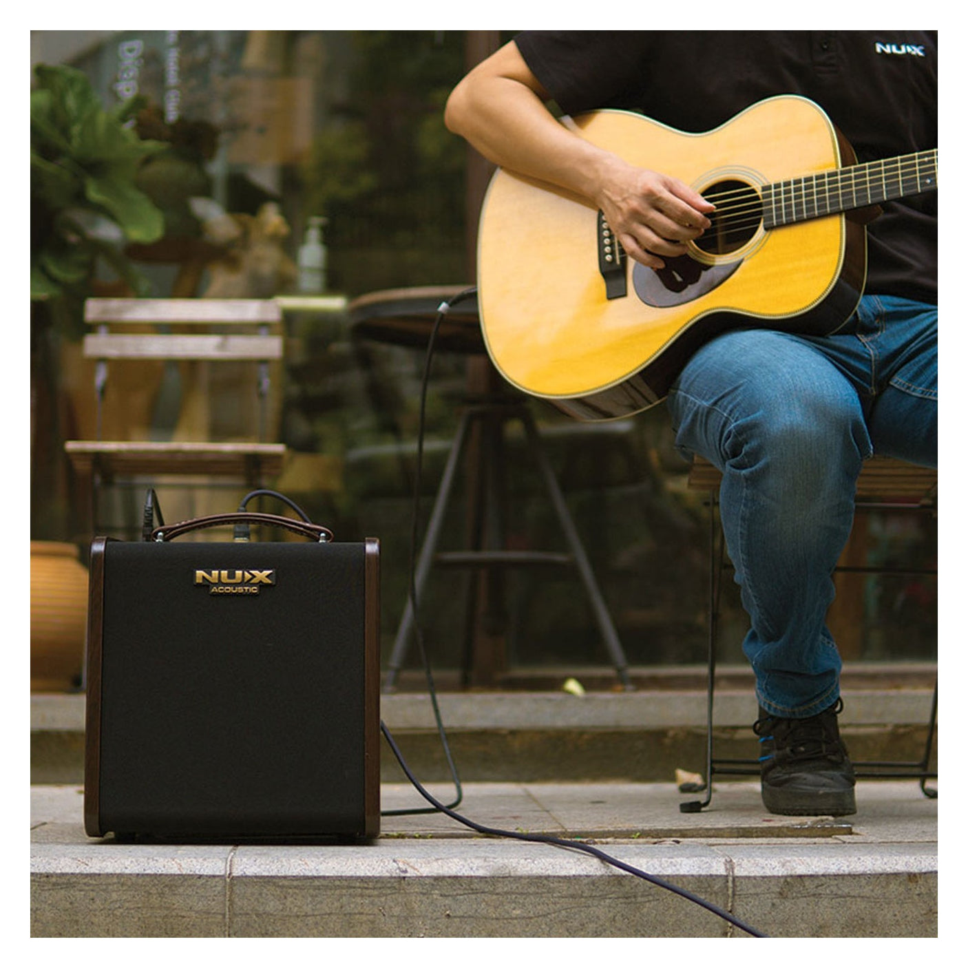 NUX Stageman II AC-80 Charge - Acoustic Guitar Amplifier 6