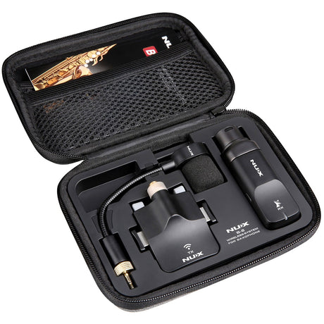 NUX B-6 Wireless 2.4GHz Microphone System for Saxophone 1