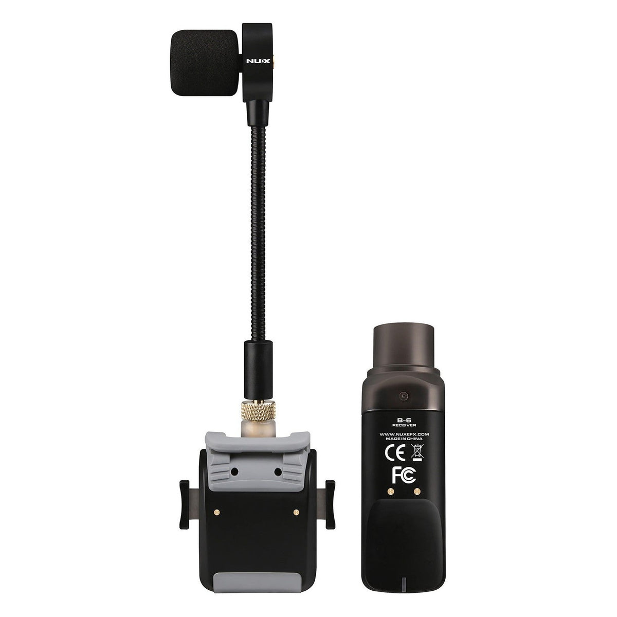 NUX B-6 Wireless 2.4GHz Microphone System for Saxophone 5