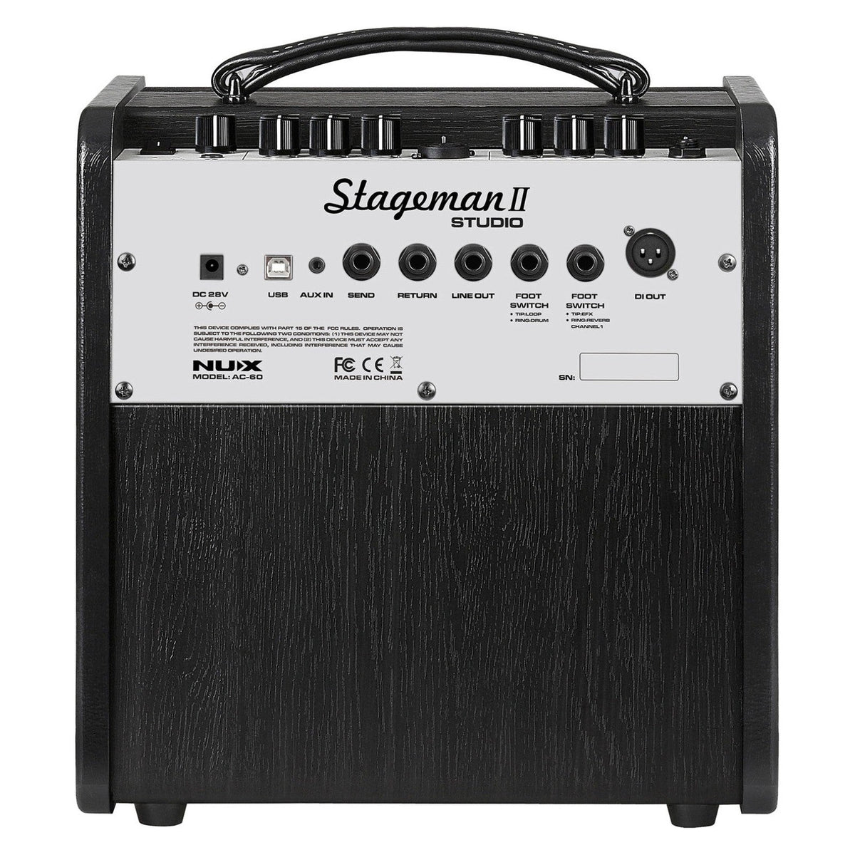 NUX Stageman II AC-60 - Acoustic Guitar Amplifier 3