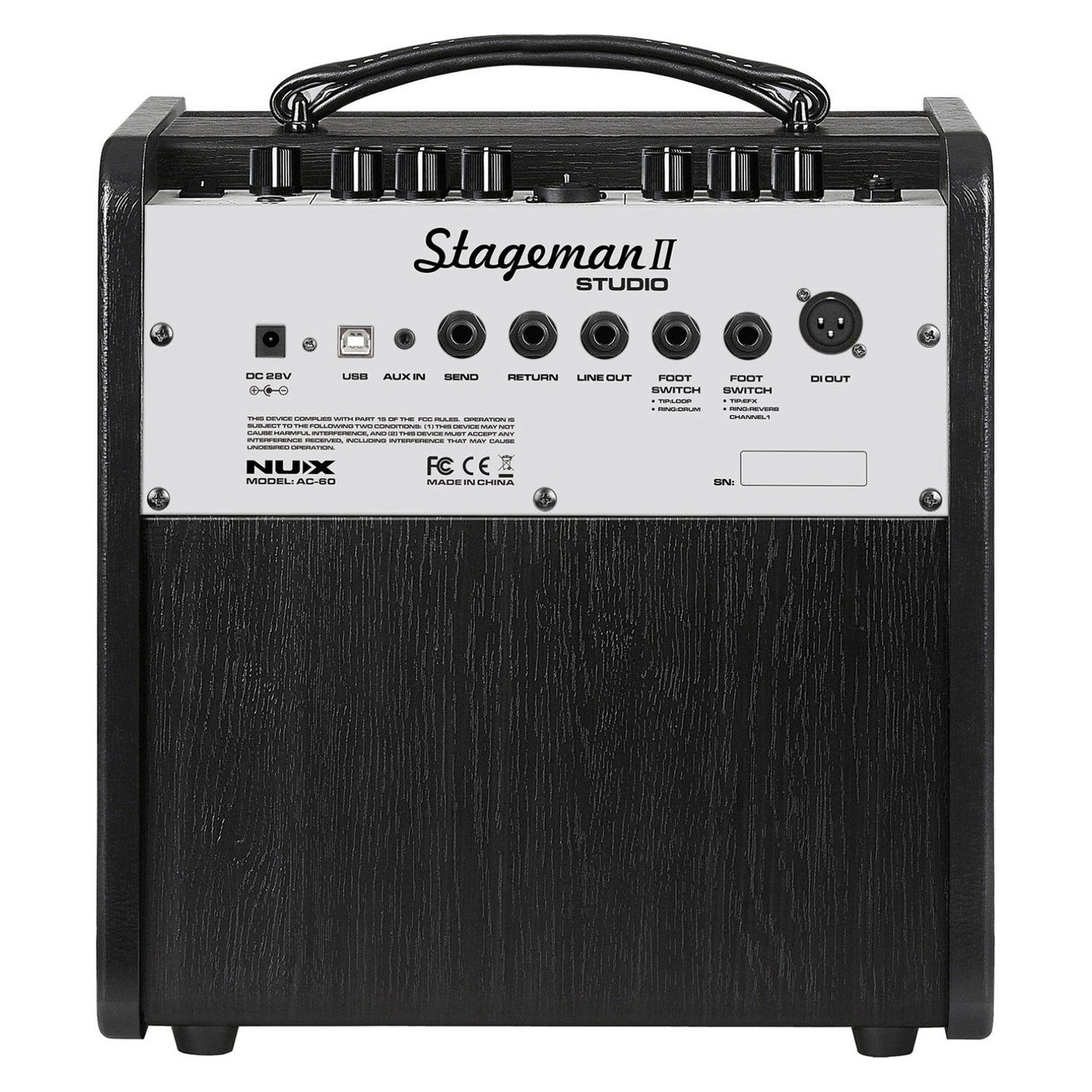 NUX Stageman II AC-60 - Acoustic Guitar Amplifier 3