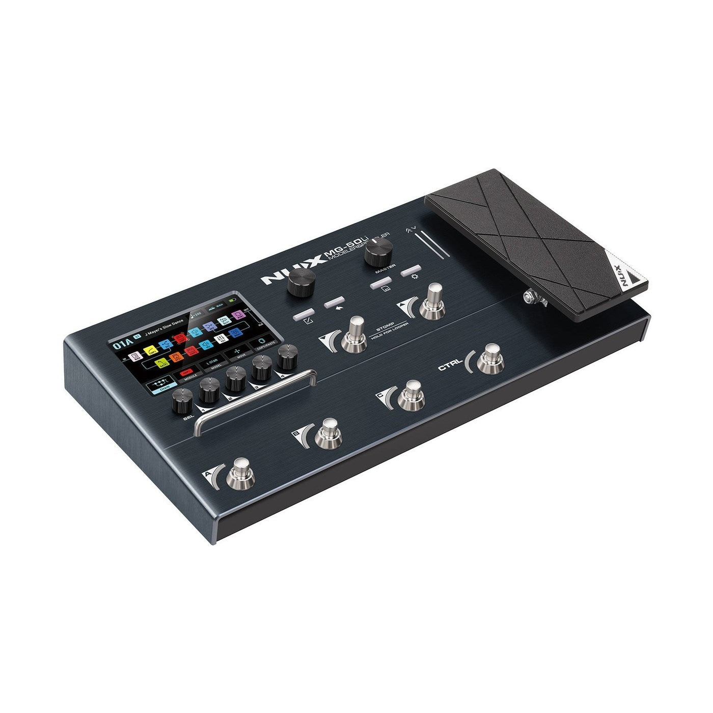 NUX MG-50Li Guitar Multi-FX Processor & Profiler Black 5