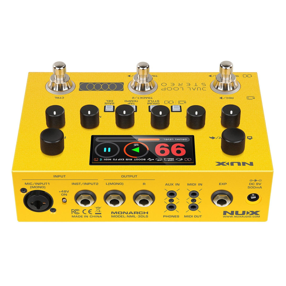 NUX Dual Loop Stereo Pedal NML-3DLS 4