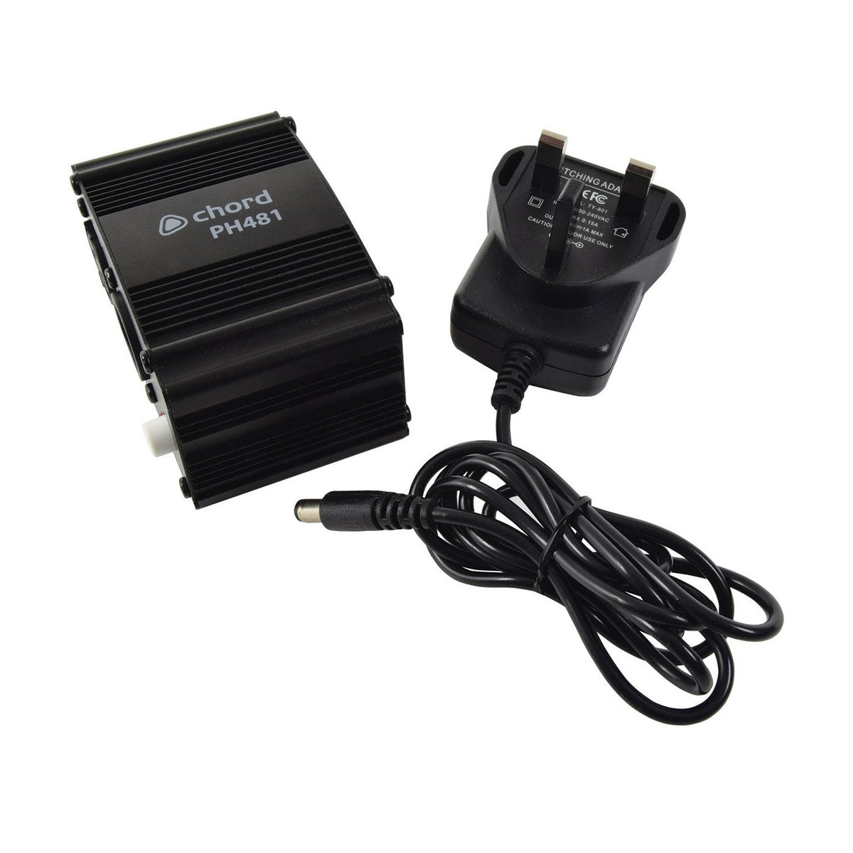 Chord PH481 - 1-Channel Phantom Power Unit for Condenser Microphones 1