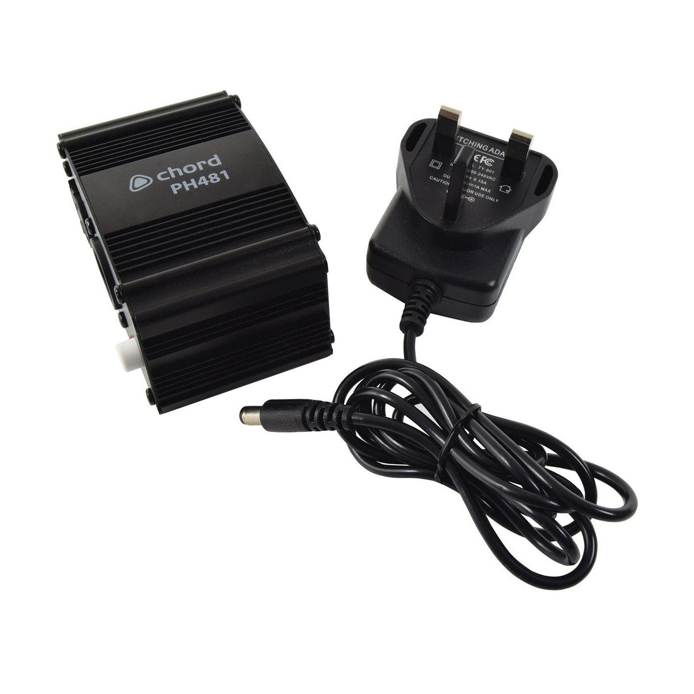 Chord PH481 - 1-Channel Phantom Power Unit for Condenser Microphones 1
