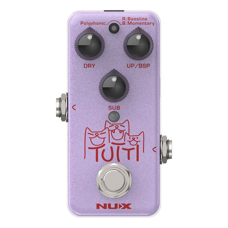 NUX NPO-2 Tutti Polyphonic Octave Pedal 1