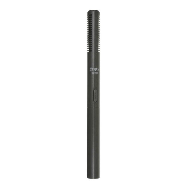 QTX SG300 Switchable Cardioid/Hypercardioid Short Shotgun Microphone 1
