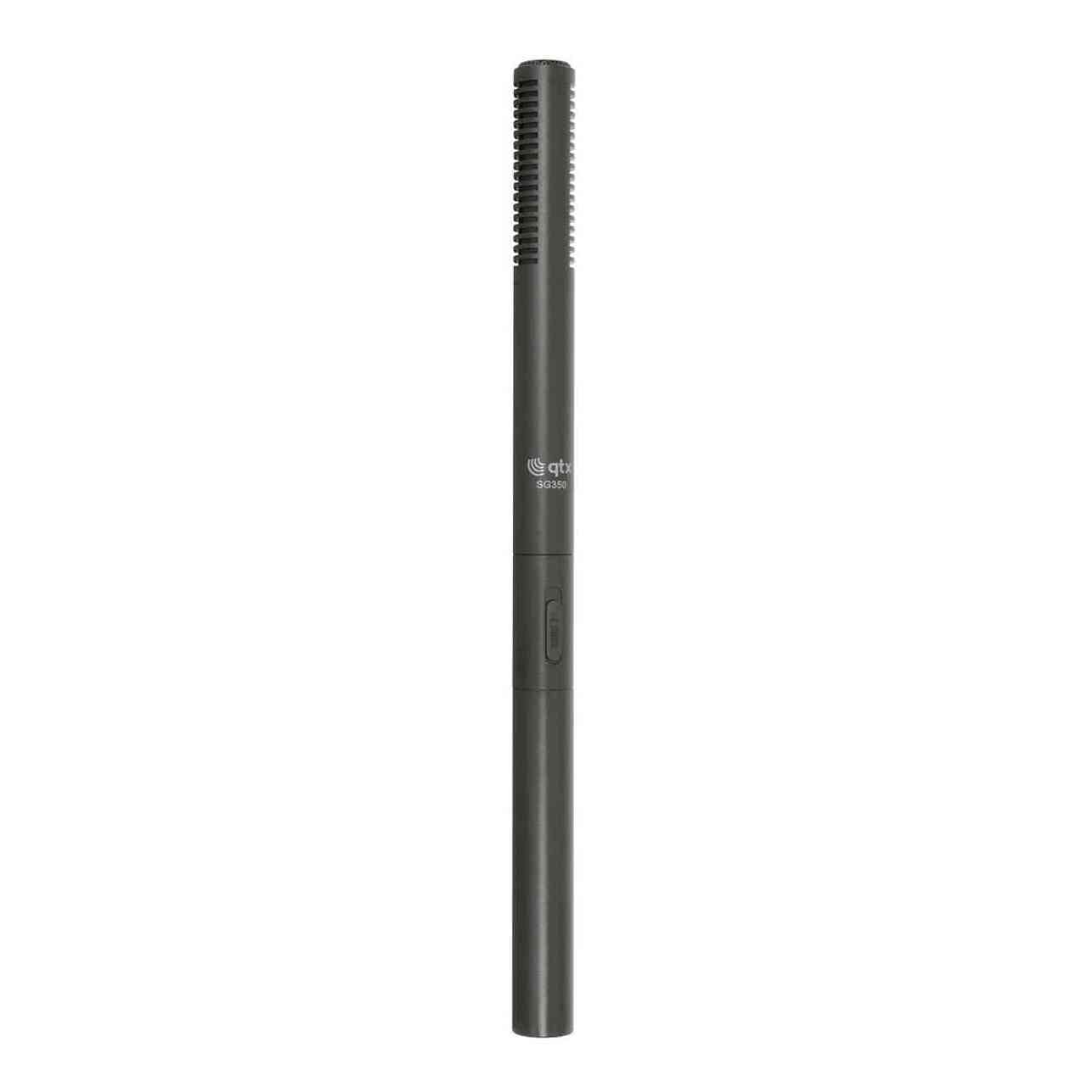 QTX SG350 Switchable Cardioid/Hypercardioid Long Shotgun Microphone 1