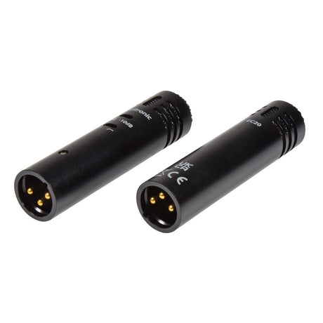 Citronic ECM20 Compact Stereo Cardioid Condenser Mics - Pair 3