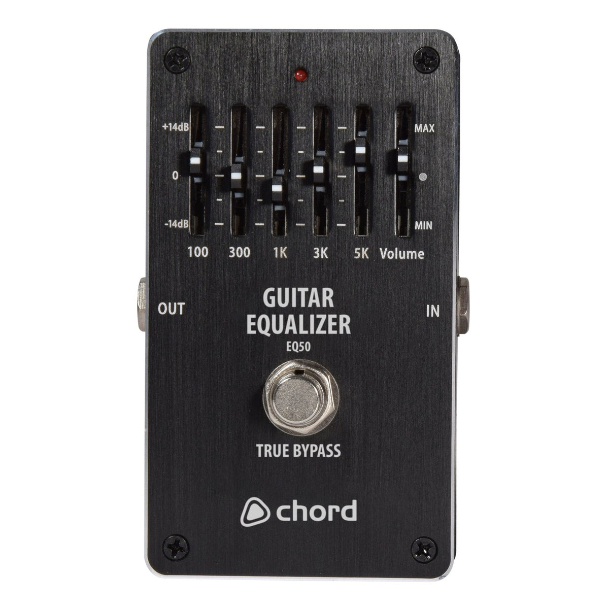 Chord EQ-50 5-Band Guitar EQ Effects Pedal 1
