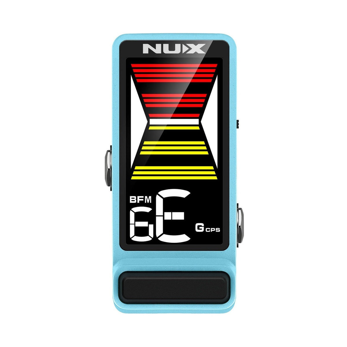 NUX Flow Tune Guitar Tuner Pedal - Blue 1