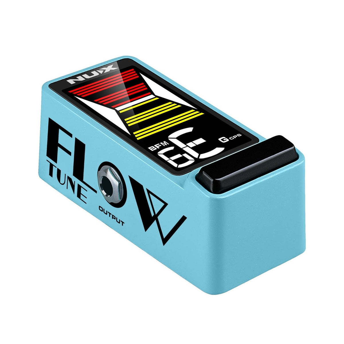 NUX Flow Tune Guitar Tuner Pedal - Blue 2