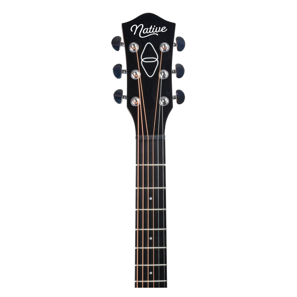 Chord Native Series Electro-Acoustic Guitar — Walnut 4