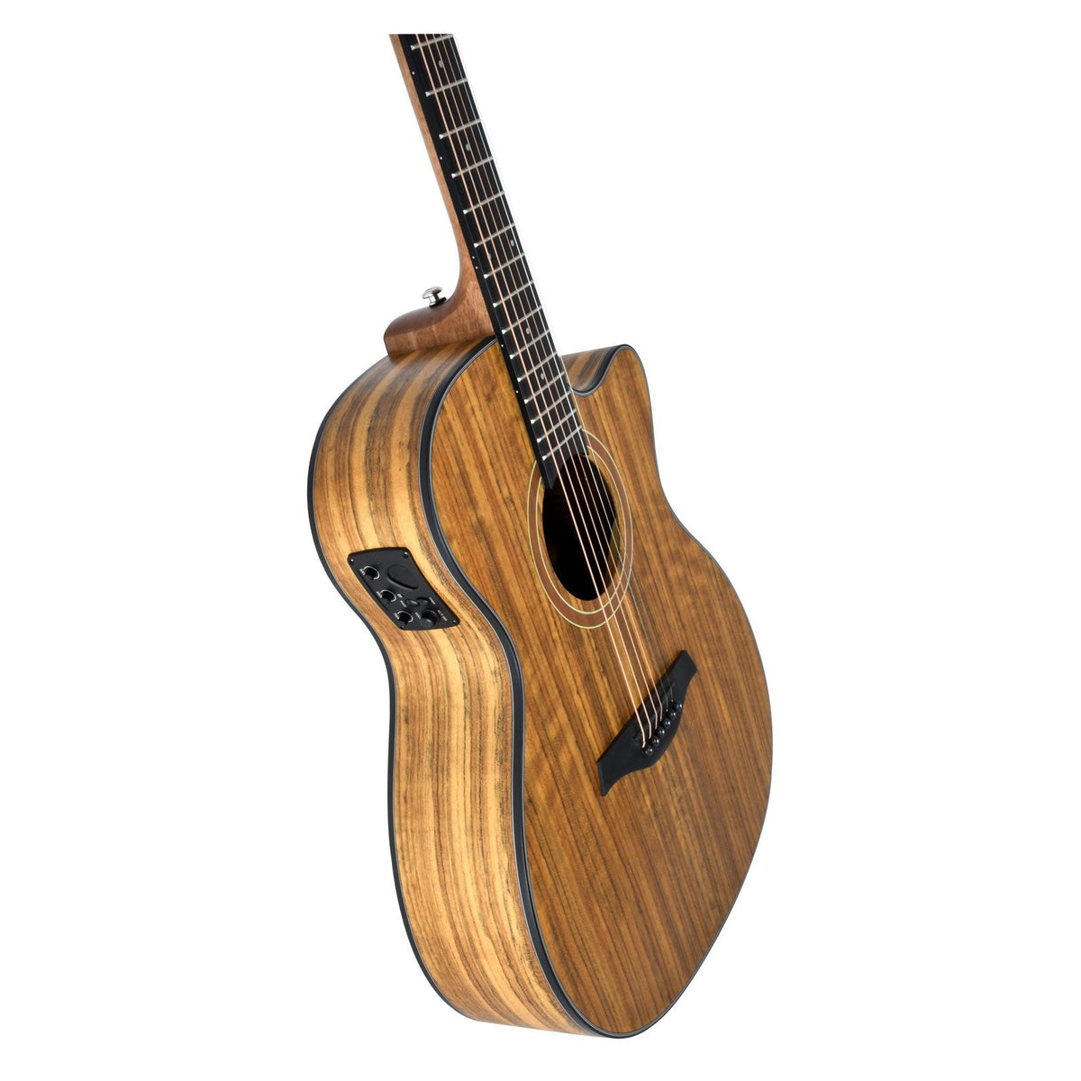 Chord Native Series Electro-Acoustic Guitar — Walnut 5