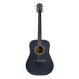 Chord Sundown Acoustic Western Guitar — Black 1