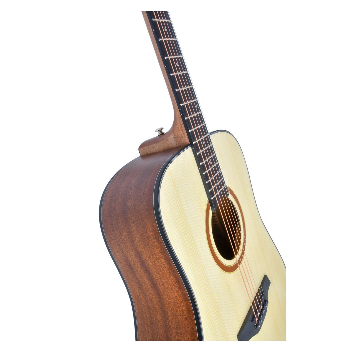Chord Sundown Acoustic Western Guitar — Natural 4