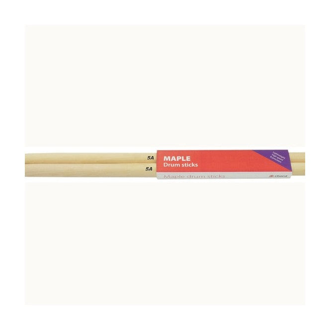 Chord Maple Drum Sticks, 5A, Nylon Tip — Pair