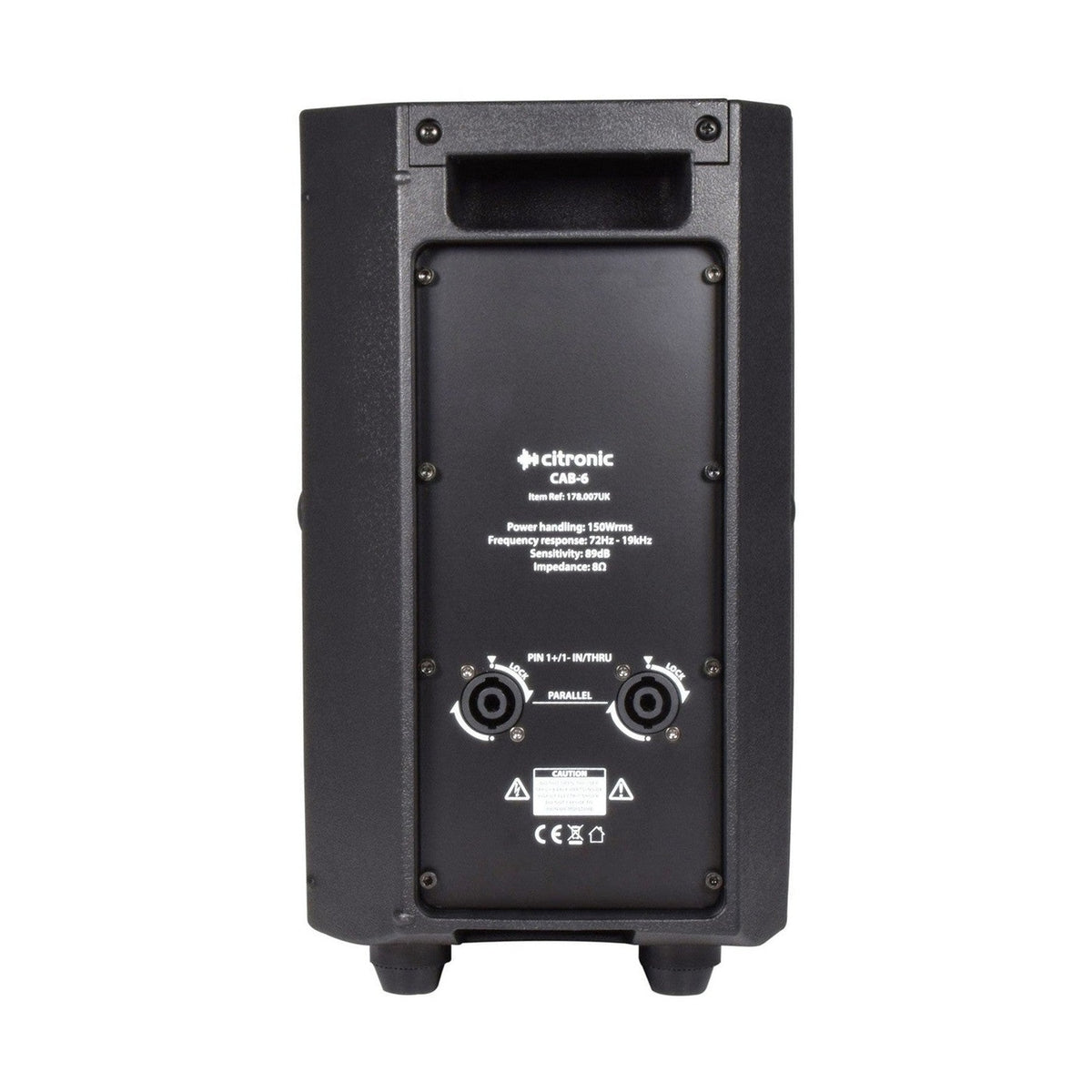 Citronic CAB-6 6.5" Passive PA Speaker, 150W @ 8 Ohms 3