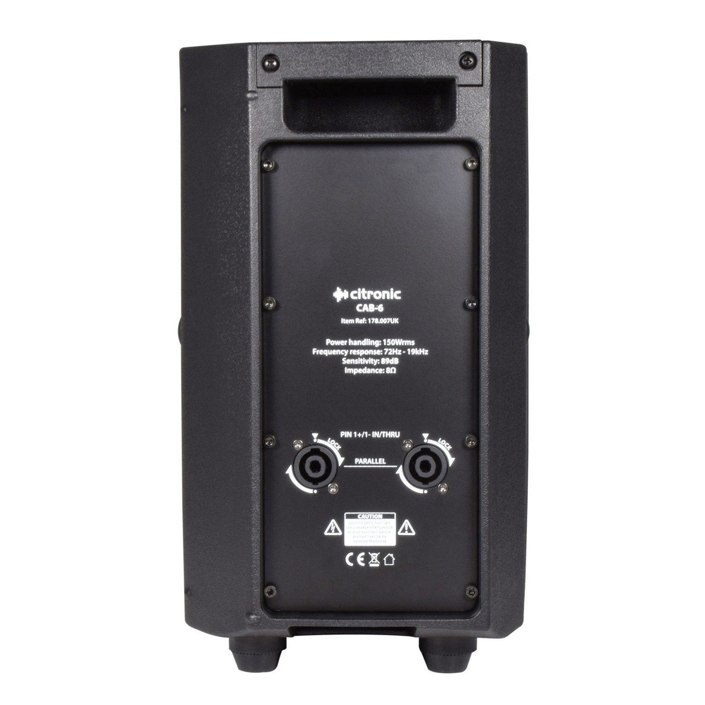 Citronic CAB-6 6.5" Passive PA Speaker, 150W @ 8 Ohms 3
