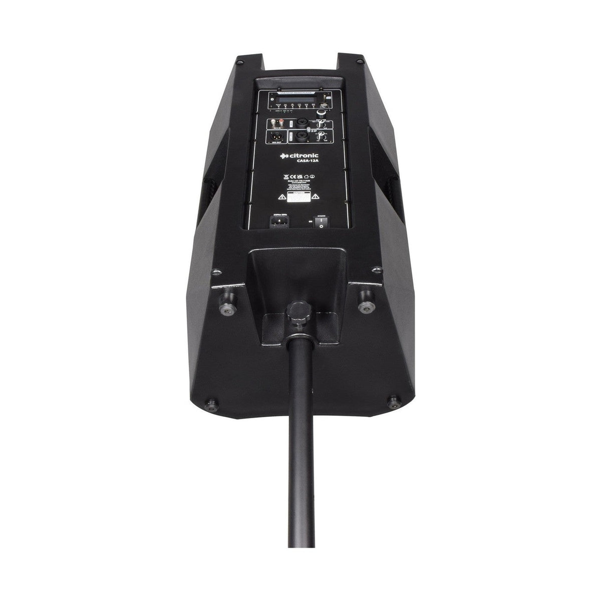 Citronic CASA-12A 12" Active PA Speaker With DSP, USB/SD & Bluetooth 4