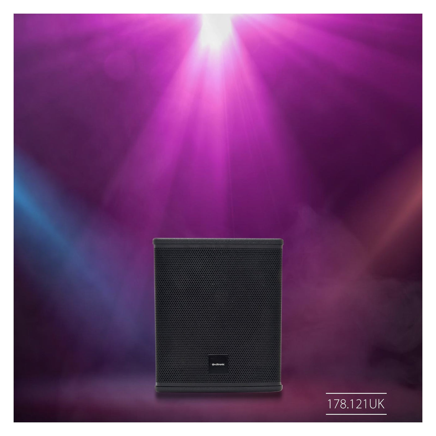 Citronic CASA-10B 10" 300W Passive PA Subwoofer 6