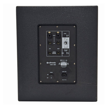 Citronic CASA-12BA 12" 400W Active PA Subwoofer 3