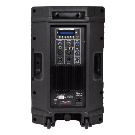 QTX QUEST-12 Portable PA Speaker Package | Active & Passive Bundle With Stands 5