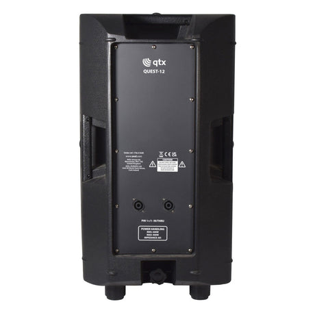 QTX QUEST-12 12" Passive PA Speaker, 200W @ 8 Ohms 4
